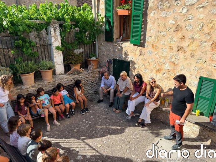 Vera destaca el modelo pedagógico del Camp d'Aprenentatge d'Orient por enseñar en "pleno contacto con la naturaleza"