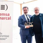 Vila recoge el premio de la ACPC al Pacte Nacional per la Llengua