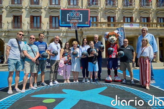 Vitoria-Gasteiz disfruta con el Circuito 3x3 CaixaBank