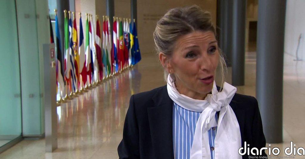 Yolanda Díaz: "Le pido al PSOE que actuemos y que demos un paso adelante en el tiempo que queda de legislatura"