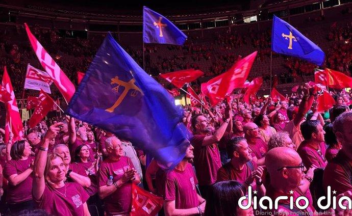 Zapico (CCOO) defiende el "papel protagonista" del sindicalismo de clase para "avanzar en derechos" en Europa