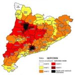 23 municipios de Barcelona, Tarragona y Lleida en peligro extremo de incendio este sábado