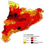 73 municipios catalanes siguen en peligro extremo de incendio forestal este miércoles