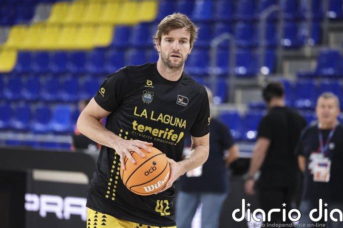 Aaron Doornekamp renueva una temporada más con La Laguna Tenerife