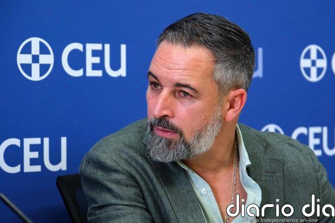 Abascal acusa al Gobierno de seguir una "lógica criminal" al conceder el indulto parcial a Laura Borràs