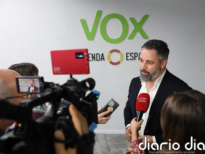 Abascal carga contra el Gobierno por el juicio a Begoña Gómez y acusa a "Bruselas" de estar "encubriéndolo todo"