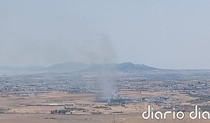 Activado el nivel 1 en incendio forestal declarado en Quintana de la Serena (Badajoz)