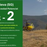 Activo un incendio de gravedad 2 en Brieva (Segovia) ante amenaza seria a poblaciones o bienes