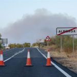 Afectadas las líneas de autobús 541, 545, 546, 547 y 548 por el incendio en Villa del Prado, que ha cortado la M-507