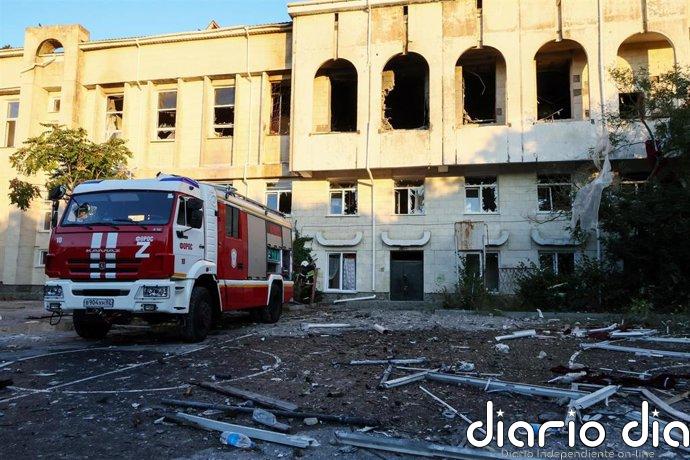 Al menos un muerto y dos heridos en un ataque atribuido a las fuerzas ucranianas en Crimea