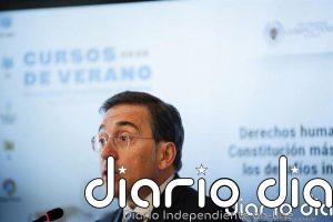 Albares opta por no "comentar comentarios" de Trump tras su giro y se reafirma en el buen estado de la relación