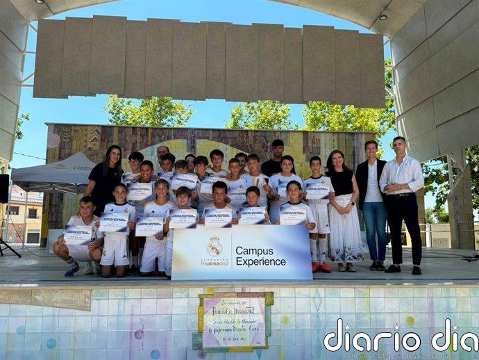 Alcaudete (Jaén) clausura el Campus de la Fundación Real Madrid con la entrega de diplomas