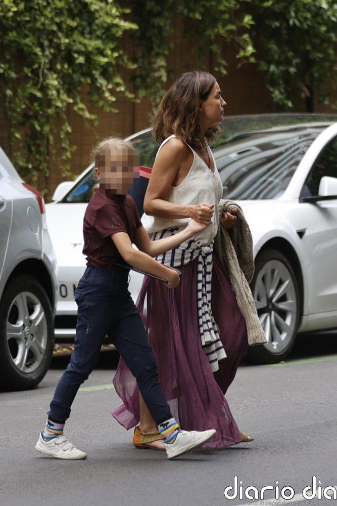 Alessandro Lequio disfruta de sus dos grandes apoyos: su mujer, María Palacios, y su hija