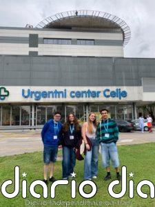 Alumnos de la UCAV amplían en Eslovenia su formación en emergencias