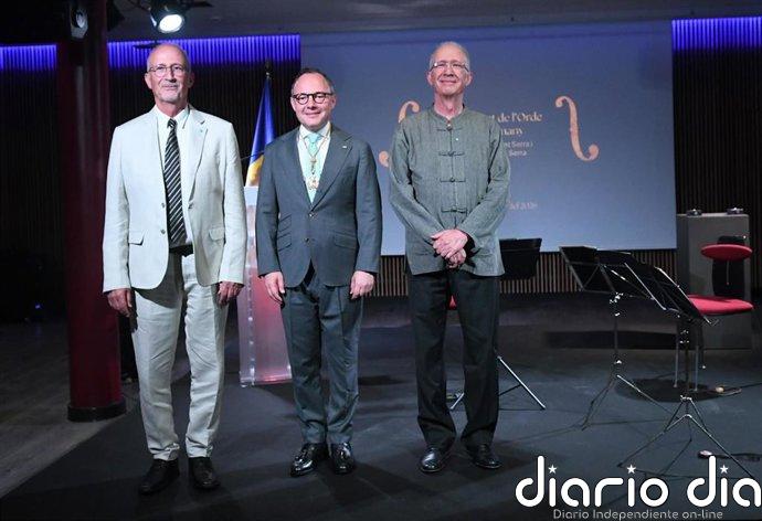 Andorra otorga a los hermanos y músicos Gerard y Lluís Claret el Orde de Carlemany