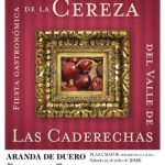 Aranda (Burgos) acoge este sábado la VI Fiesta Gastronómica de la Cereza Caderechas, con un mercado de productores