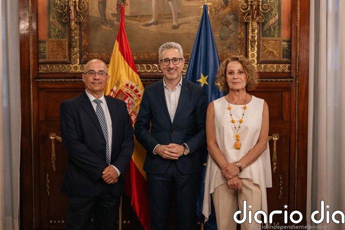 Arcadi España se reúne con el nuevo director de la Agencia Tributaria, Antonio Ansón Latorre