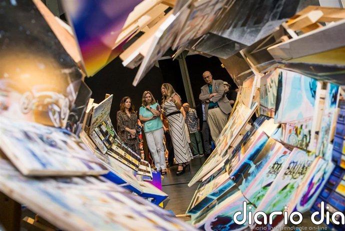 Arte accesible: 30 artistas exponen en la Bienal de Arte Contemporáneo de Fundación ONCE