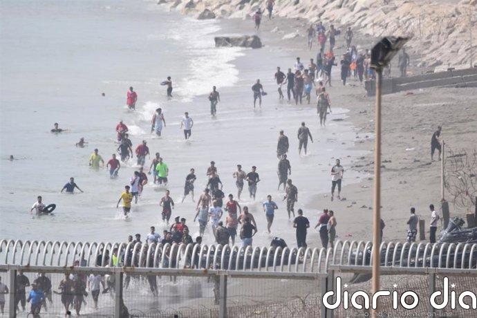 Ascienden a diez los cuerpos recuperados del mar en Ceuta en las últimas 24 horas