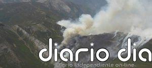 Asturias trabaja en la extinción de dos incendios forestales procedentes de León en Aller y Cangas del Narcea