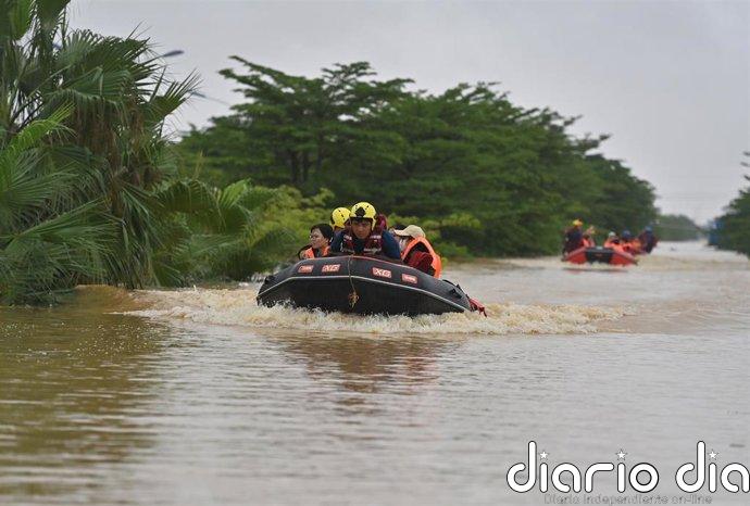 Aumentan a cerca de 40 los muertos por las inundaciones a causa de las lluvias torrenciales en el sur de China