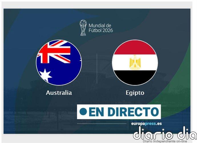 Australia - Egipto, en directo hoy: sigue el partido de Copa Mundial de la FIFA minuto a minuto