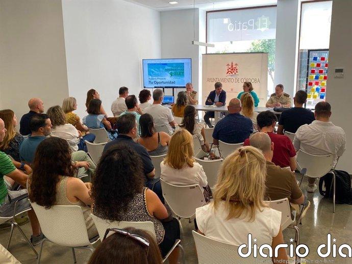 Ayuntamiento de Córdoba, Junta y Ejército coordinan a los IES ante la próxima OPE de Defensa para la Base Logística