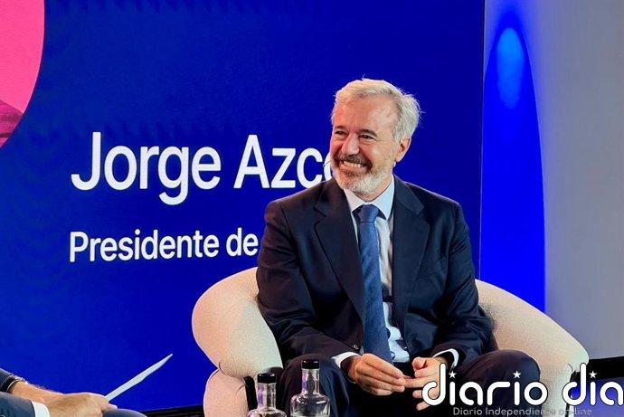 Azcón rechaza la financiación al estar condicionada por "las necesidades políticas del Gobierno"
