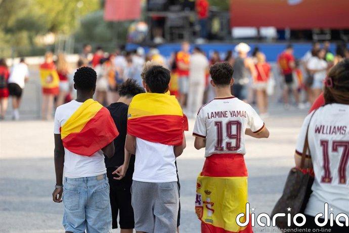 Badajoz, Mérida, Cáceres y Plasencia instalarán pantallas gigantes este martes para ver el España-Francia del Mundial