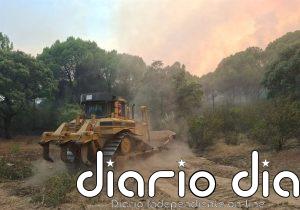Baja a nivel 0 el incendio de Almorox