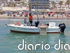 Baja en junio el volumen de residuos recogidos en el mar en la Costa del Sol Occidental