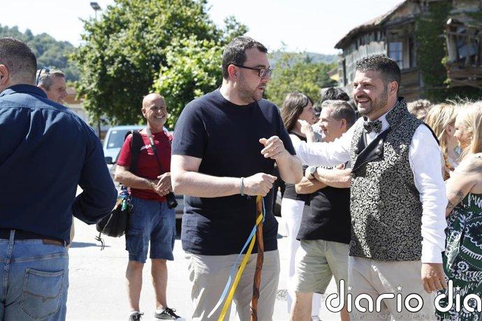 Barbón defiende una oficialidad "amable" en Asturias y afea que partidos cambien de postura según el lado del Eo
