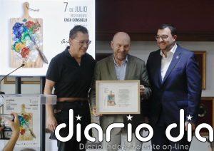 Barbón ensalza la trayectoria de Juan Cofiño en la Bienal de la Gastronomía y la Pintura de Casa Consuelo