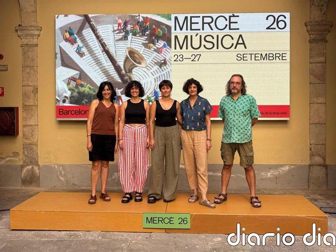 Barcelona exhibirá su "diversidad sonora y cultural" con 109 conciertos gratis por la Mercè
