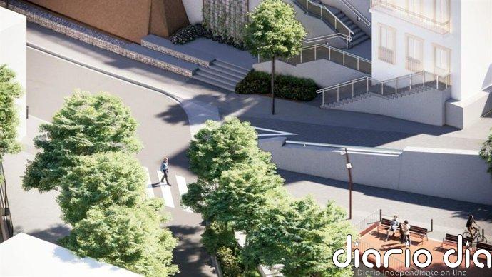 Barcelona inicia las obras para ampliar el acceso al barrio del Coll en el entorno del Park Güell