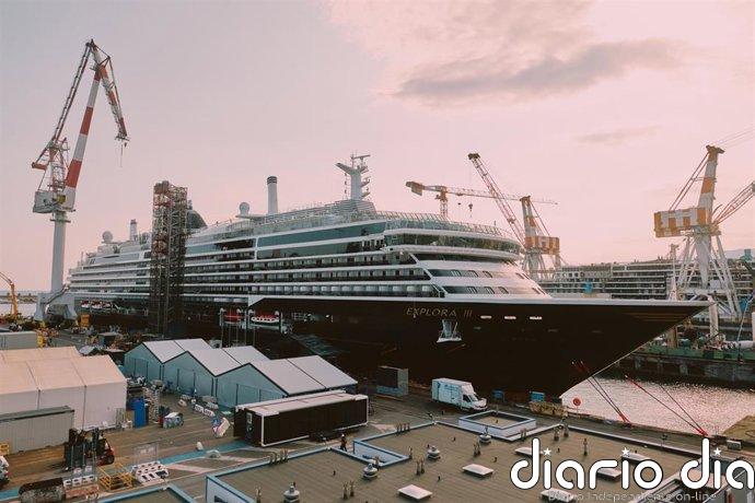 Barcelona se prepara para acoger la inauguración del Explora III, el nuevo gigante del lujo marítimo