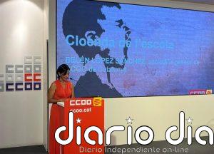 Belén López (CC.OO.) pide combatir la "falacia de la extrema derecha" porque no defienden el trabajo