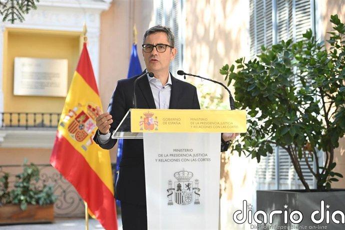 Bolaños asegura que hay "cero riesgo" de que Begoña Gómez "eluda la justicia": Toda España menos Peinado lo piensa