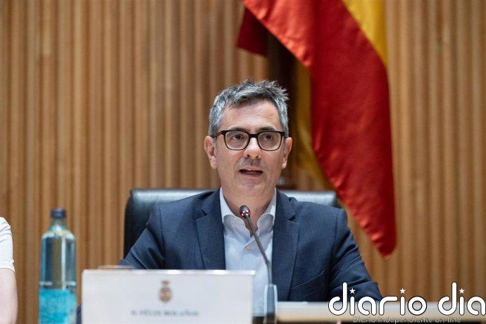 Bolaños carga contra el acuerdo PP-Vox en Andalucía por "vender algún derecho humano" para "conseguir algún Gobierno"