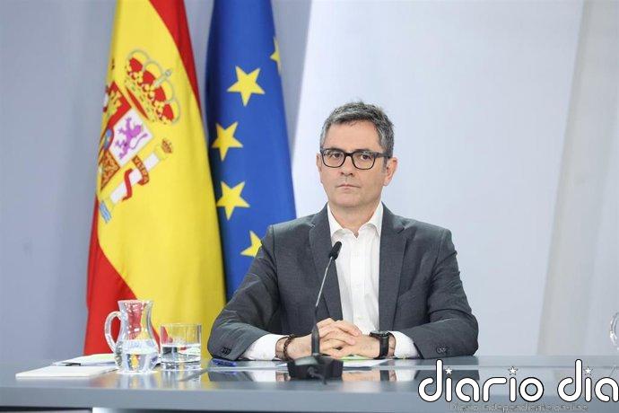 Bolaños defiende que tuvo una opinión "más formada" sobre la Amnistía al estudiarla "en profundidad" tras el 23J