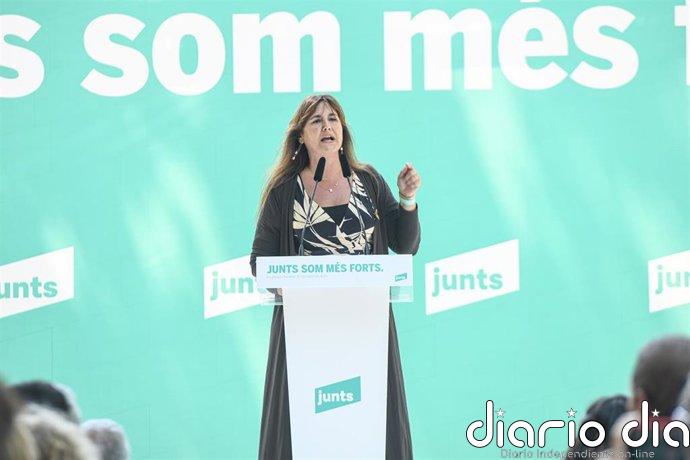 Borràs sostiene que el indulto del Gobierno es solo "un punto y a parte" para su honorabilidad