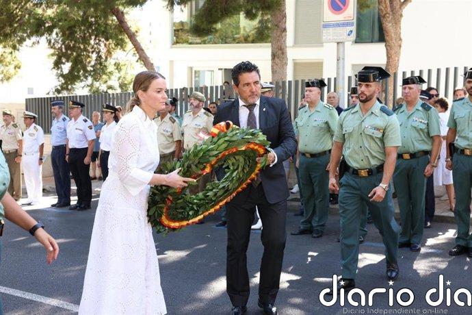 Calvià recuerda a los dos guardias civiles asesinados por ETA en el 17º aniversario del atentado