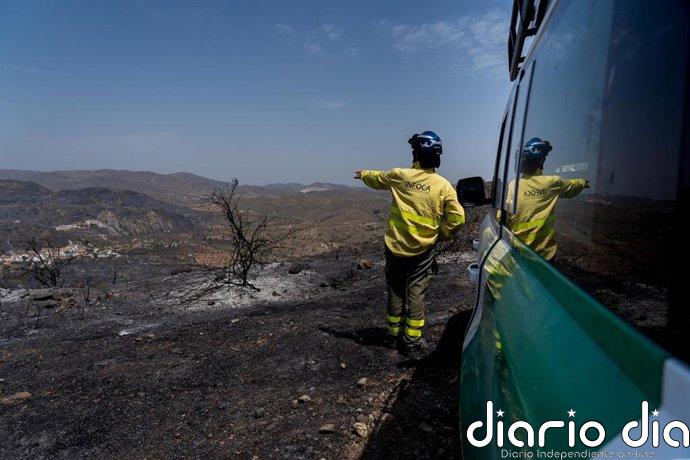 Carlos III traslada sus condolencias al Rey Felipe VI por las víctimas del incendio de Los Gallardos