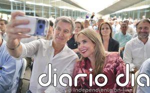 Carmen Pérez, arropada por Feijóo como candidata de Santa Cruz, ofrece "impulso" para ser la capital de Canarias