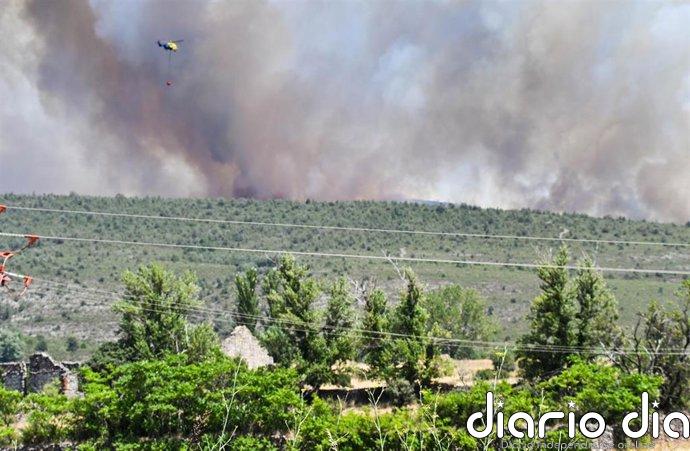 Castilla-La Mancha trabaja en apagar seis incendios activos, tres de ellos en nivel 2