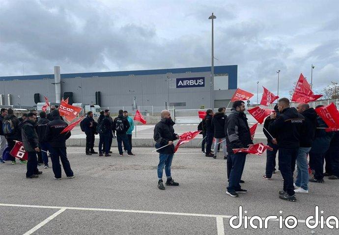 CCOO se unirá a la huelga de Airbus España este martes