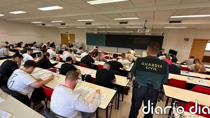Cerca de 27.000 españoles se presentan a las oposiciones de ingreso de la Guardia Civil, que oferta más de 3.000 plazas