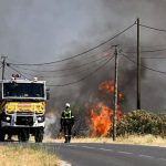 Cerca de 4.500 hectáreas calcinadas, 10.000 evacuados y un bombero y un local críticos en Pirineos Orientales (Francia)