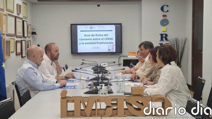 CERMI y Provivienda firman un convenio para impulsar viviendas accesibles, asequibles e inclusivas