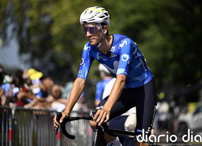 Cian Uijtdebroeks, jefe de filas del Movistar Team, abandona el Tour tras la sexta etapa